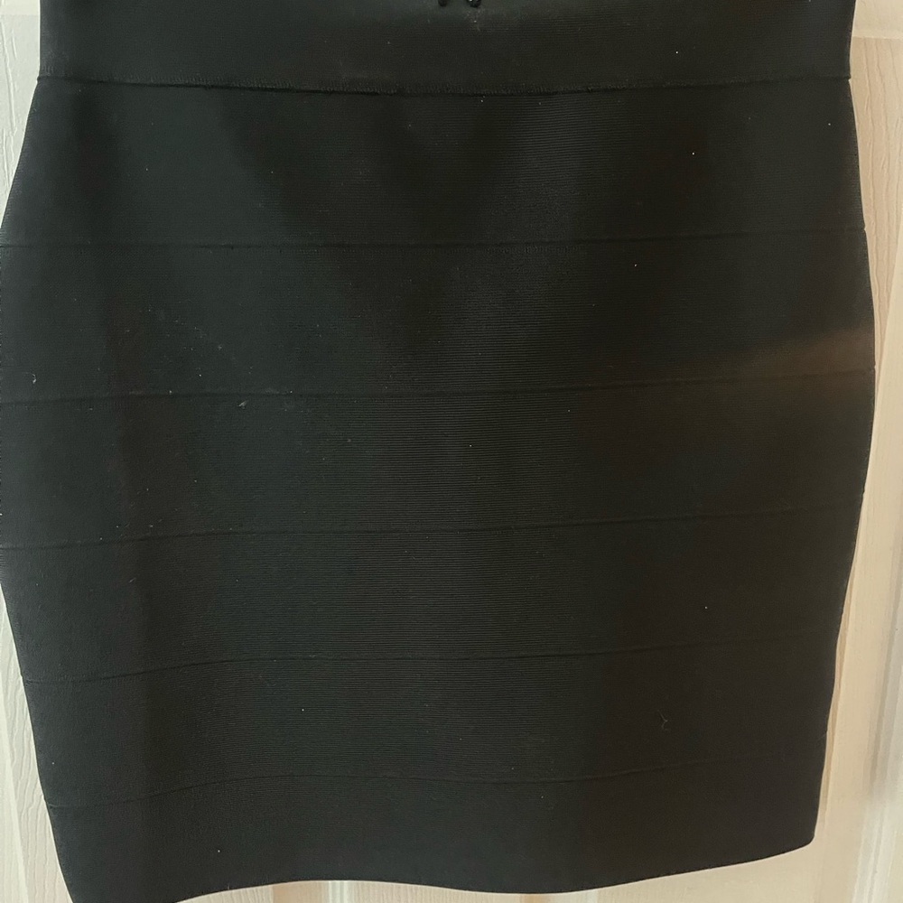 NWT Black Bandage skirt